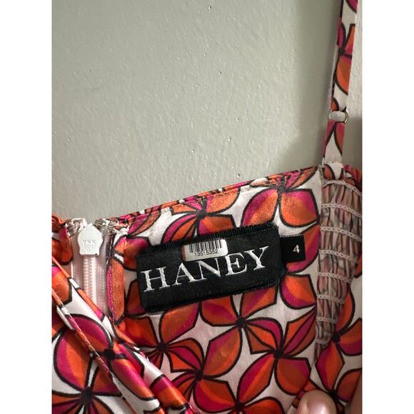 🔴Haney Printed Bea Jumpsuit Size 4 - Picture 5 of 16